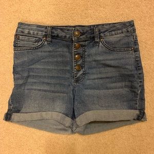 Jessica Simpson High waisted Jean shorts